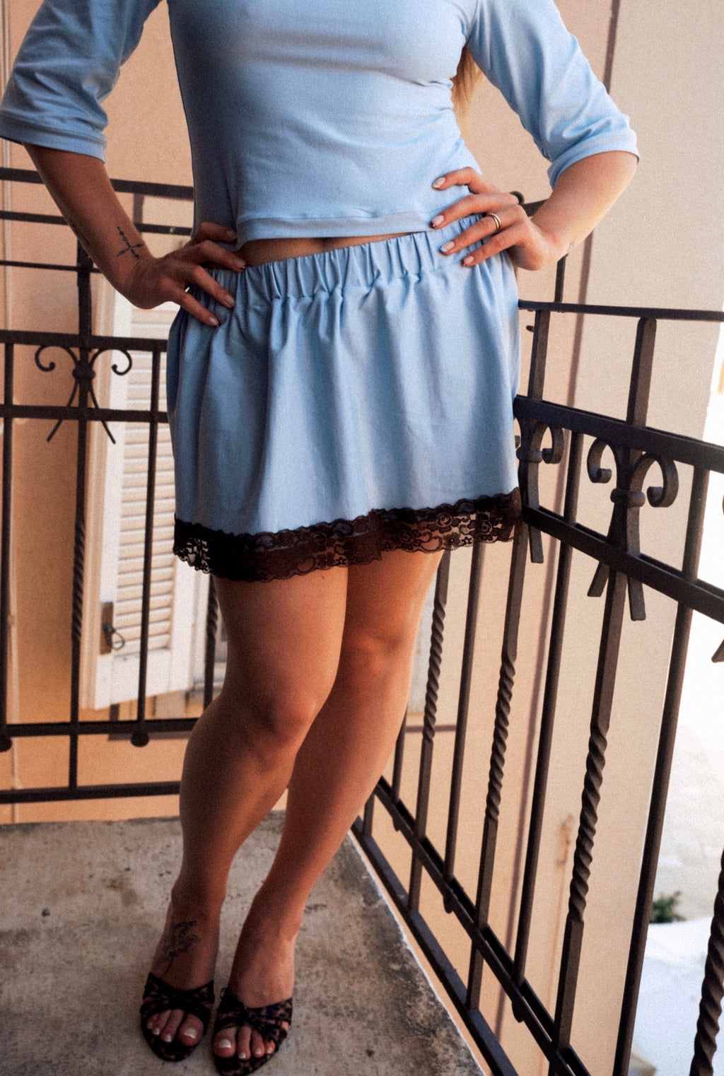 Carmen skirt - Blue