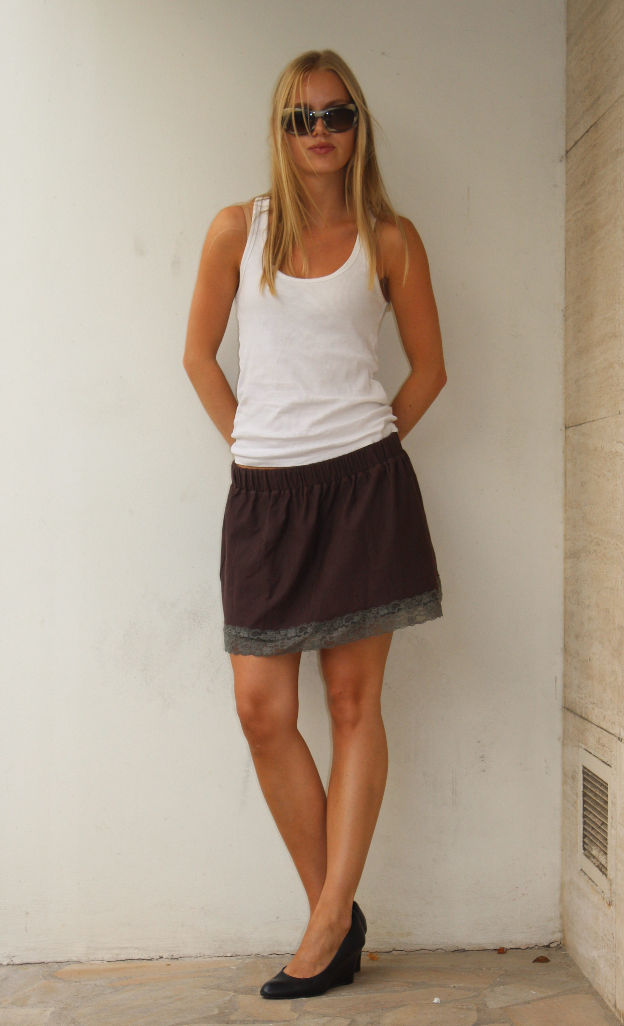 Carmen skirt - Brown
